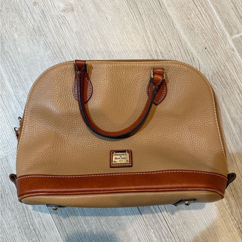 Dooney & Bourke Domed Zip Satchel